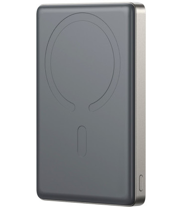 Pilka (Natural Titanium) Išorinė baterija Power Bank 22.5W 10000mAh "Joyroom JR-PBM08 Pro MagSafe"