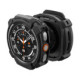 Juodas dėklas Samsung Galaxy Watch Ultra 2 2026 (47 mm) laikrodžiui "Spigen Rugged Armor"