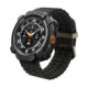 Juodas dėklas Samsung Galaxy Watch Ultra 2 2026 (47 mm) laikrodžiui "Spigen Rugged Armor"