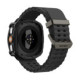 Juodas dėklas Samsung Galaxy Watch Ultra 2 2026 (47 mm) laikrodžiui "Spigen Rugged Armor"