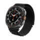 Juoda apyrankė Samsung Galaxy Watch Ultra 1 / 2 2024-2026 (47 mm) laikrodžiui "Spigen WBF1 Band"