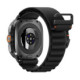 Juoda apyrankė Samsung Galaxy Watch Ultra 1 / 2 2024-2026 (47 mm) laikrodžiui "Spigen WBF1 Band"