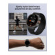 Juoda apyrankė Samsung Galaxy Watch Ultra 1 / 2 2024-2026 (47 mm) laikrodžiui "Spigen WBF1 Band"