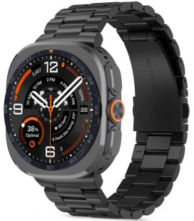 Juoda apyrankė Samsung Galaxy Watch Ultra 1 / 2 (47 mm) laikrodžiui "Tech-Protect Stainless"