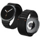 Juoda apyrankė Samsung Galaxy Watch 8 / 9 / Classic (40 / 44 / 46 mm) laikrodžiui "Spigen WBF1 Band"