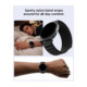 Juoda apyrankė Samsung Galaxy Watch 8 / 9 / Classic (40 / 44 / 46 mm) laikrodžiui "Spigen WBF1 Band"