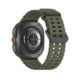 Žalia apyrankė Samsung Galaxy Watch Ultra 1 / 2 2024-2026 (47 mm) laikrodžiui "Tech-Protect Iconband Pro"