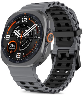 Pilka / Juoda apyrankė Samsung Galaxy Watch Ultra 1 / 2 2024-2026 (47 mm) laikrodžiui "Tech-Protect Iconband Pro"