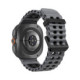 Pilka / Juoda apyrankė Samsung Galaxy Watch Ultra 1 / 2 2024-2026 (47 mm) laikrodžiui "Tech-Protect Iconband Pro"