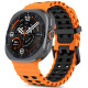Oranžinė / Juoda apyrankė Samsung Galaxy Watch Ultra 1 / 2 2024-2026 (47 mm) laikrodžiui "Tech-Protect Iconband Pro"