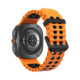 Oranžinė / Juoda apyrankė Samsung Galaxy Watch Ultra 1 / 2 2024-2026 (47 mm) laikrodžiui "Tech-Protect Iconband Pro"