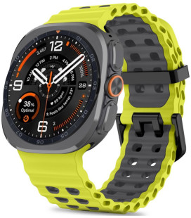 Žalia / Juoda apyrankė Samsung Galaxy Watch Ultra 1 / 2 2024-2026 (47 mm) laikrodžiui "Tech-Protect Iconband Pro"