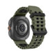 Tamsiai žalia / Juoda apyrankė Samsung Galaxy Watch Ultra 1 / 2 2024-2026 (47 mm) "Tech-Protect Iconband Pro"