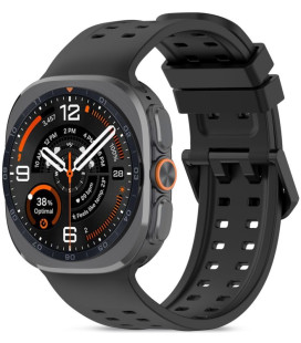 Juoda apyrankė Samsung Galaxy Watch Ultra 1 / 2 2024-2026 (47 mm) "Tech-Protect Silicone Air"