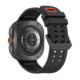 Juoda apyrankė Samsung Galaxy Watch Ultra 1 / 2 2024-2026 (47 mm) "Tech-Protect Silicone Air"