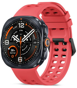 Raudona apyrankė Samsung Galaxy Watch Ultra 1 / 2 2024-2026 (47 mm) "Tech-Protect Silicone Air"