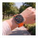 Oranžinė apyrankė Samsung Galaxy Watch Ultra 1 / 2 2024-2026 (47 mm) "Tech-Protect Silicone Air"