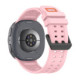 Rožinė apyrankė Samsung Galaxy Watch 8 / 9 / Classic (40 / 44 / 46 mm) "Tech-Protect Silicone Air"