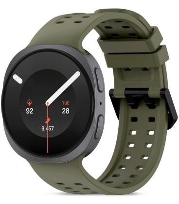 Žalia apyrankė Samsung Galaxy Watch 8 / 9 / Classic (40 / 44 / 46 mm) "Tech-Protect Silicone Air"