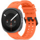 Oranžinė apyrankė Samsung Galaxy Watch 8 / 9 / Classic (40 / 44 / 46 mm) "Tech-Protect Silicone Air"