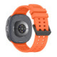Oranžinė apyrankė Samsung Galaxy Watch 8 / 9 / Classic (40 / 44 / 46 mm) "Tech-Protect Silicone Air"