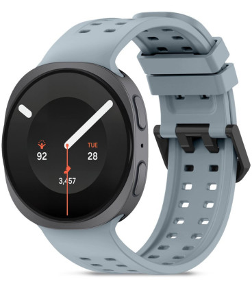 Pilka apyrankė Samsung Galaxy Watch 8 / 9 / Classic (40 / 44 / 46 mm) "Tech-Protect Silicone Air"