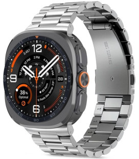 Sidabrinės spalvos apyrankė Samsung Galaxy Watch Ultra 1 / 2 (47 mm) laikrodžiui "Tech-Protect Stainless"