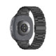 Juoda apyrankė Samsung Galaxy Watch 8 / 9 / Classic (40 / 44 / 46 mm) laikrodžiui "Tech-Protect Stainless"