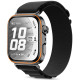 Juoda apyrankė Huawei Watch Fit 3 / 4 / 4 Pro / 5 / 5 Pro laikrodžiui "Tech-Protect Nylon Pro"
