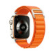 Oranžinė apyrankė Huawei Watch Fit 3 / 4 / 4 Pro / 5 / 5 Pro laikrodžiui "Tech-Protect Nylon Pro"