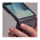 Matinis juodas dėklas Samsung Galaxy Z Flip 8 telefonui "Tech-Protect Magmat Magsafe"