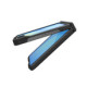 Juodas dėklas Samsung Galaxy Z Flip 8 telefonui "Spigen Airskin Aramid Magsafe"