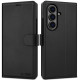 Juodas atverčiamas dėklas Samsung Galaxy Z Fold 8 Ultra telefonui "Tech-Protect Wallet"