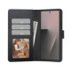 Juodas atverčiamas dėklas Samsung Galaxy Z Fold 8 Ultra telefonui "Tech-Protect Wallet"
