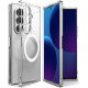 Skaidrus dėklas Samsung Galaxy Z Fold 8 Ultra telefonui "Ringke Fusion Magnetic Magsafe"