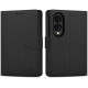 Juodas atverčiamas dėklas Samsung Galaxy Z Fold 8 telefonui "Tech-Protect Wallet"