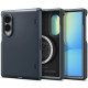 Pilkas (Metal Slate) dėklas Samsung Galaxy Z Fold 8 telefonui "Spigen Slim Armor Pro Magsafe"