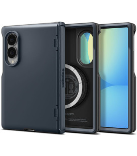 Pilkas (Metal Slate) dėklas Samsung Galaxy Z Fold 8 telefonui "Spigen Slim Armor Pro Magsafe"