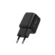 Juodas 1xUSB-A + 2xUSB-C PD 3.2 100W / QC3.0 pakrovėjas "Tech-Protect NCA100W-GAN-AVS 3-Port"