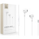 Baltos 3.5mm ausinės "Tech-Protect Ultraboost Earphone Core G4"