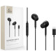 Juodos Type-C ausinės "Tech-Protect Ultraboost Earphone Core G3"