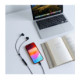 Juodos Type-C ausinės "Tech-Protect Ultraboost Earphone Core G3"