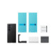 Originalus juodas dėklas "Carbon Standing Case" Samsung Galaxy Z Fold 8 Ultra telefonui "EF-XF976SBE"