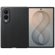 Originalus juodas dėklas "Carbon Magnet Case" Samsung Galaxy Z Fold 8 telefonui "EF-KF971SBE"