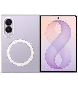 Originalus skaidrus dėklas "Clear Magnet Cover" Samsung Galaxy Z Fold 8 telefonui "EF-CF971CTE"