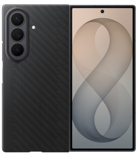 Originalus juodas dėklas "Carbon Magnet Case" Samsung Galaxy Z Fold 8 Ultra telefonui "EF-KF976SBE"