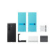 Originalus juodas dėklas "Carbon Magnet Case" Samsung Galaxy Z Fold 8 Ultra telefonui "EF-KF976SBE"