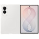 Originalus baltas (Cream) dėklas "Silicone Magnet Cover" Samsung Galaxy Z Fold 8 telefonui "EF-EF971CWE"