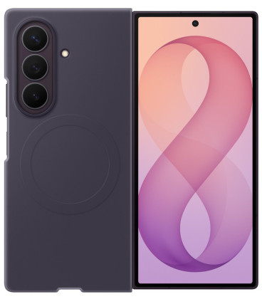Originalus violetinis dėklas "Silicone Magnet Cover" Samsung Galaxy Z Fold 8 Ultra telefonui "EF-EF976CVE"