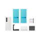 Originalus baltas (Cream) dėklas "Silicone Magnet Cover" Samsung Galaxy Z Fold 8 Ultra telefonui "EF-EF976CWE"